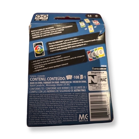 Mattel Games UNO DOS and UNO 99 Lot - Picture 4 of 6